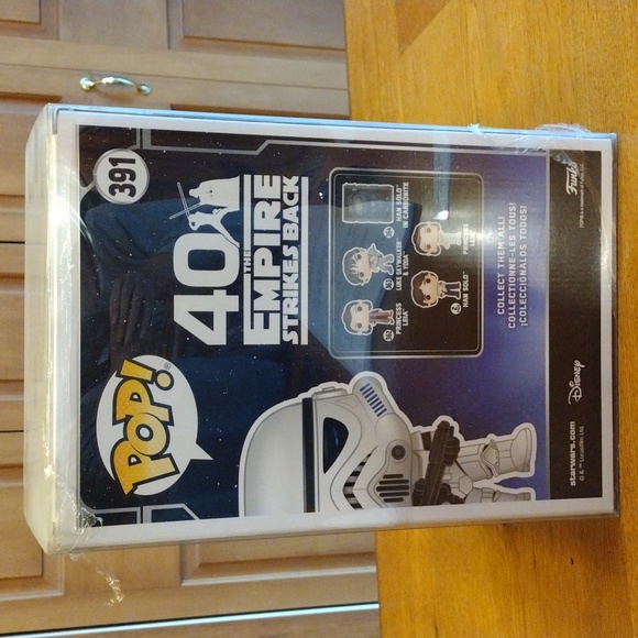 Large 10" Funko Pop STORMTROOPER #391 Star Wars Celebration Bobble Head - Picture 4 of 8